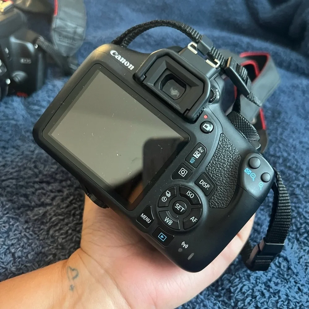 2 cameras- Canon EOS Rebel T6 & Canon EOS